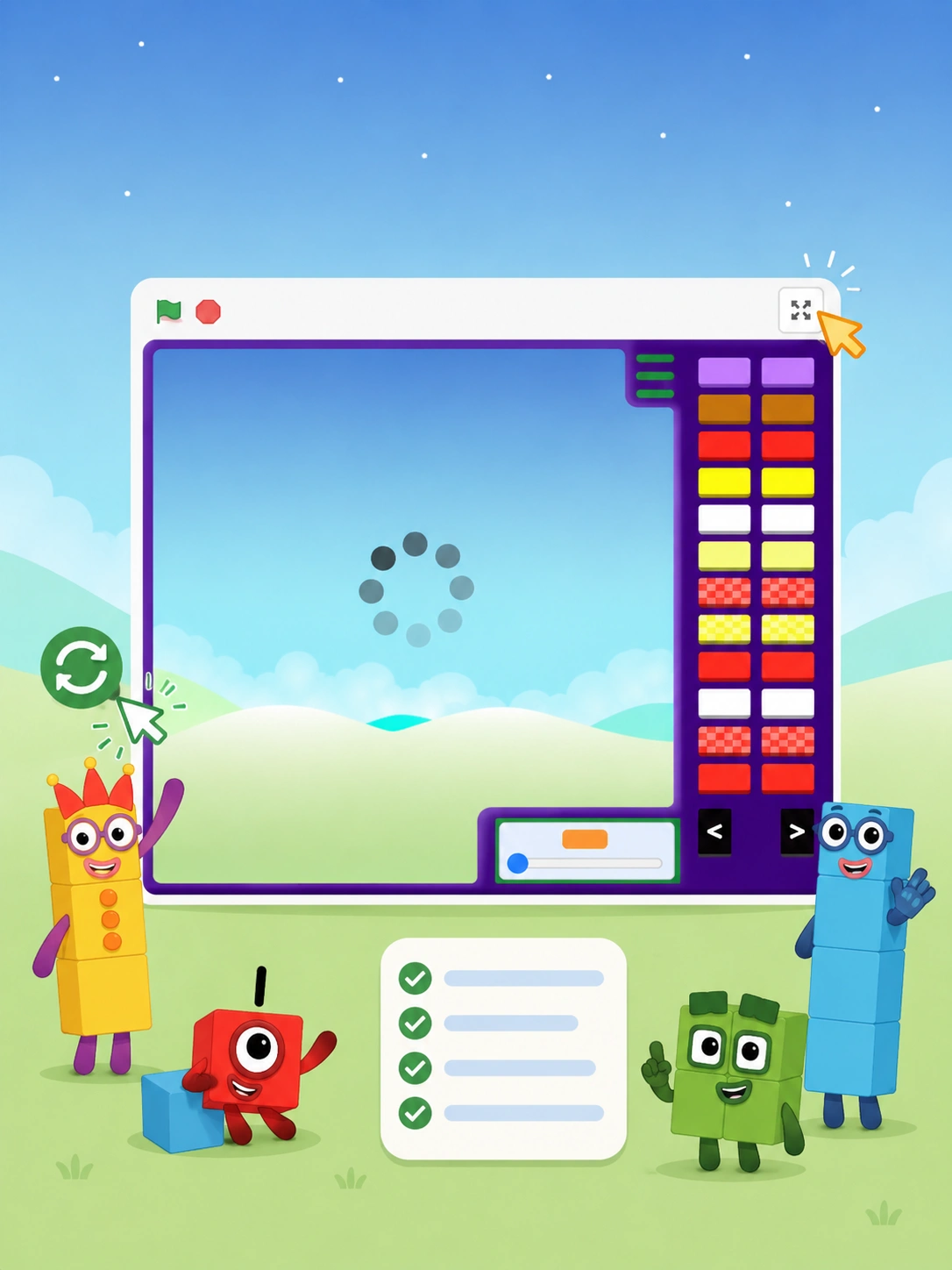 Numberblocks Generator TurboWarp performance guide explaining smoother large-number browsing
